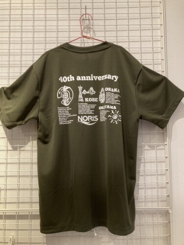 ノリス大阪限定カラーTシャツ